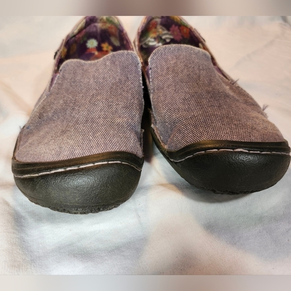 Keen woman's canvas leather shoe sz 9 - Picture 6 of 8